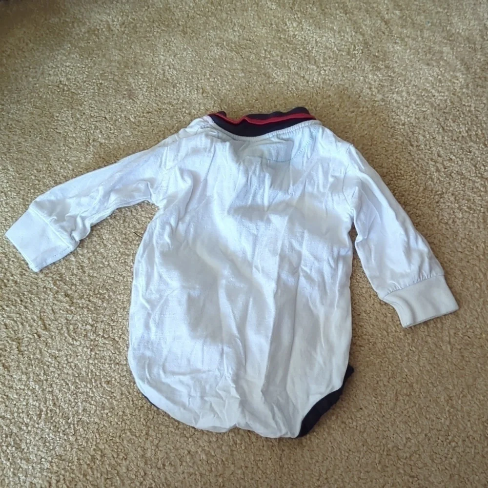U.S Polo Assn. Overalls with Long Sleeve One Piece Size 6/9 Month